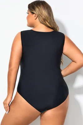 Blue Zip Front Tummy...