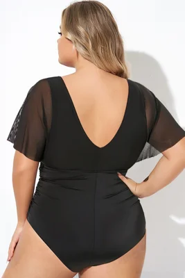 Black Wireless Mesh Flutter...