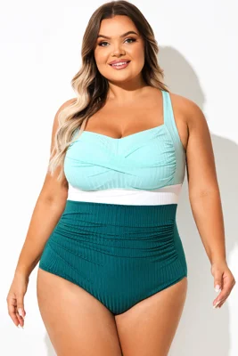 Light Green Twist Front...