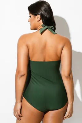 Two Tone Twist Front One...