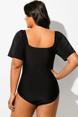 Black & White Short Sleeve...