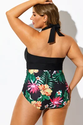 Tropical Floral Print...