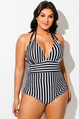 Black & White Halter...