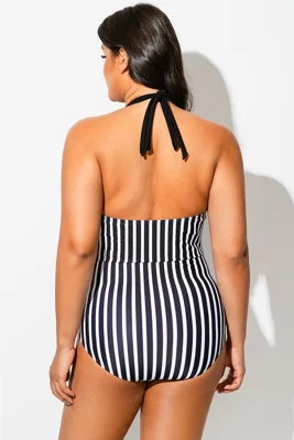 Black & White Halter...