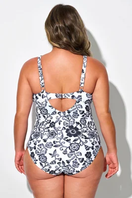 Black & White Floral...