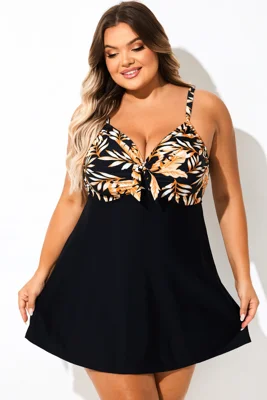 Plant Print Stylish Tie...