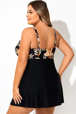 Plant Print Stylish Tie...