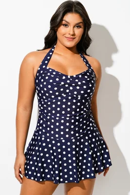 Navy Halter Sweetheart...
