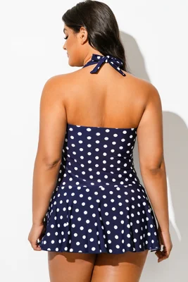 Navy Halter Sweetheart...