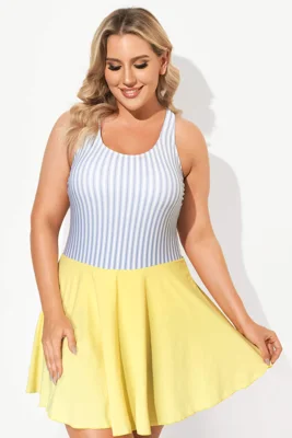 Classic Stripe Round Collar...