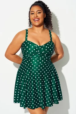 Green Polka Dot Crossover...