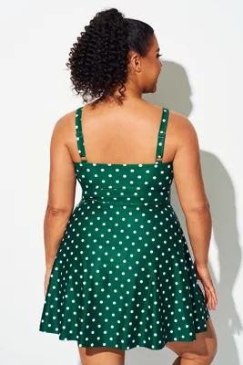 Green Polka Dot Crossover...