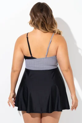 Black and White V-Neck...