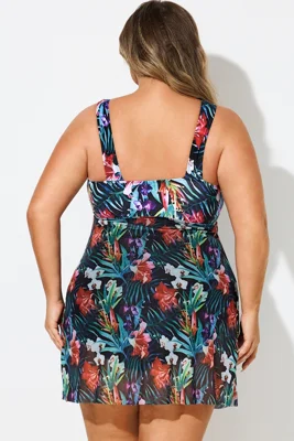 Tropical Floral Print...