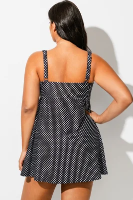 Black & White Polka Dot...