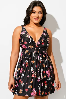 Floral Print Crossover...