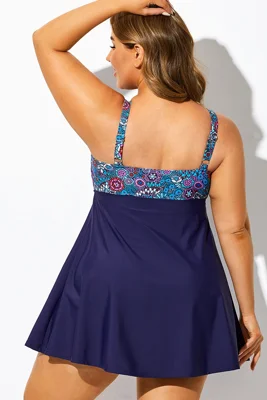 Plus Size Bohemian Multi...