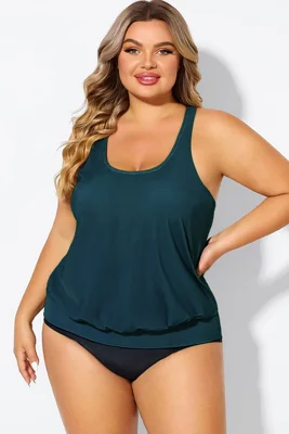 Green Racerback Tummy...