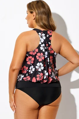 Floral Print Racerback...