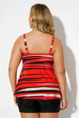 V-Neck Tummy Control...