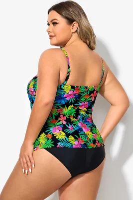 Floral Print Scarf Bandeau...