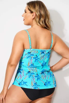 Flower Printed V-neck...