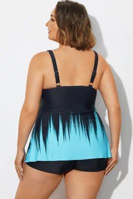 Cross Front Wide Strap Blue...