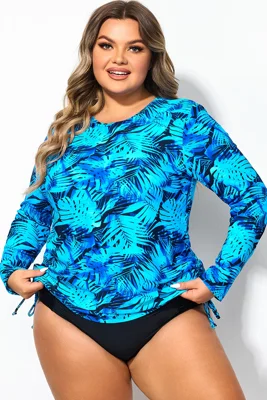 Plus Size Side Tie...