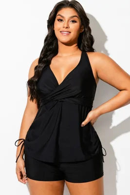 Solid Drawstring Side...