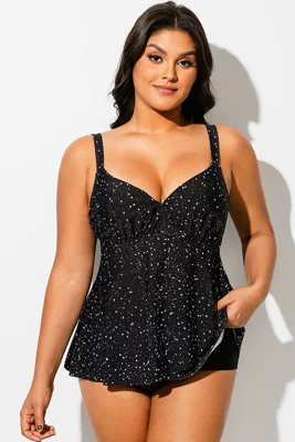 V-Neck Starry Night Print...