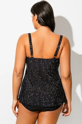 V-Neck Starry Night Print...