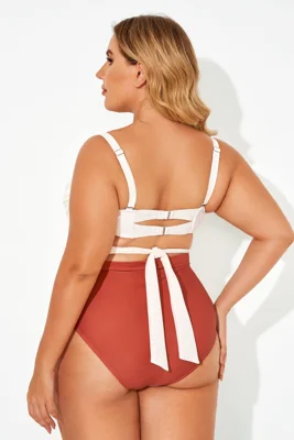 White Warp Elegant Women...