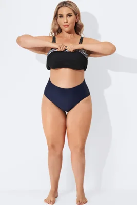 Navy Fashion Full Coverage Brief For Lady