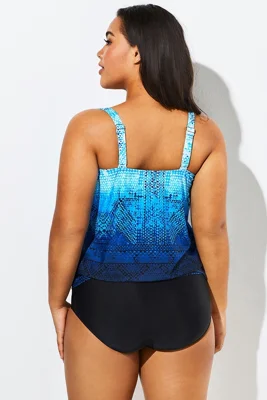 Gradient Color One Piece...