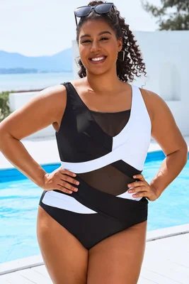 Black & White Sexy Cut Out...