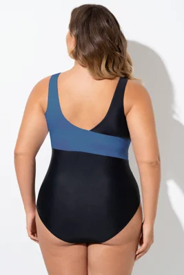 Black & Blue Sexy Cut Out...