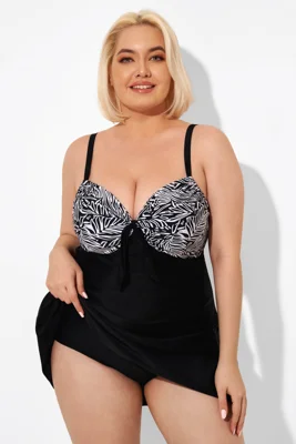 Black & White Jungle Tie...