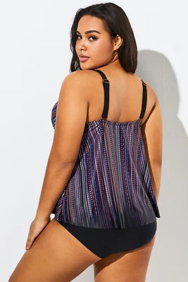 Stripe Flowy Sweetheart...