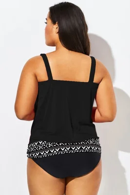 Black Scoopneck Tummy...