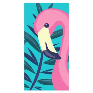 Flamingo Print Oversized...