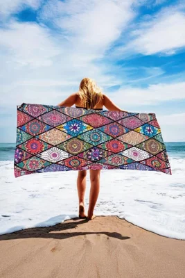Boho Sandproof Oversized...