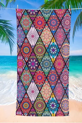 Boho Sandproof Oversized...