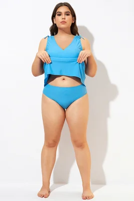 Blue Beach Full Coverage Brief for Lady