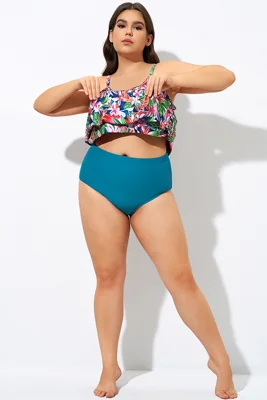 Green Full Coverage Bottom for Lady