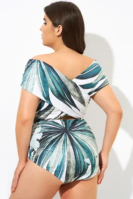 Crossover-Neck Cut Out One...