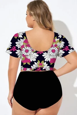 Elegant Black Printed...