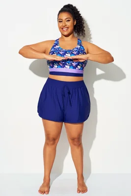 Plus Size Dark Blue...