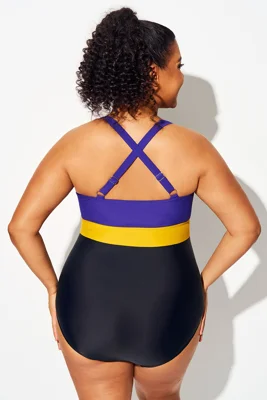 Dark Blue & Sunset Yellow...