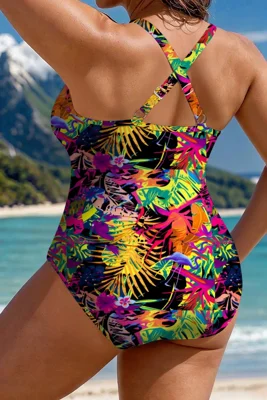 Colorful Palm Leaf...