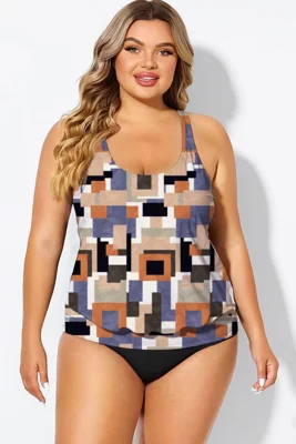 Geometric Racerback Tummy...